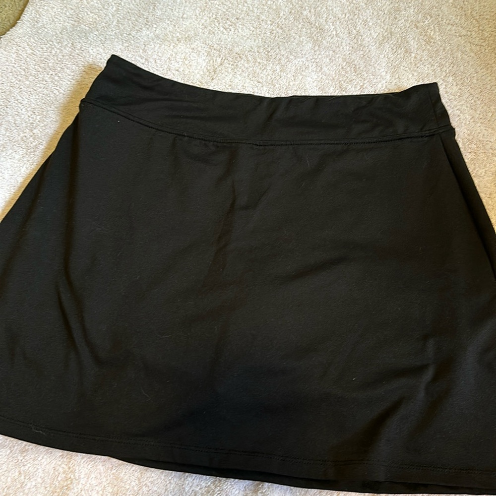 Black skirt with shorts liner sz s